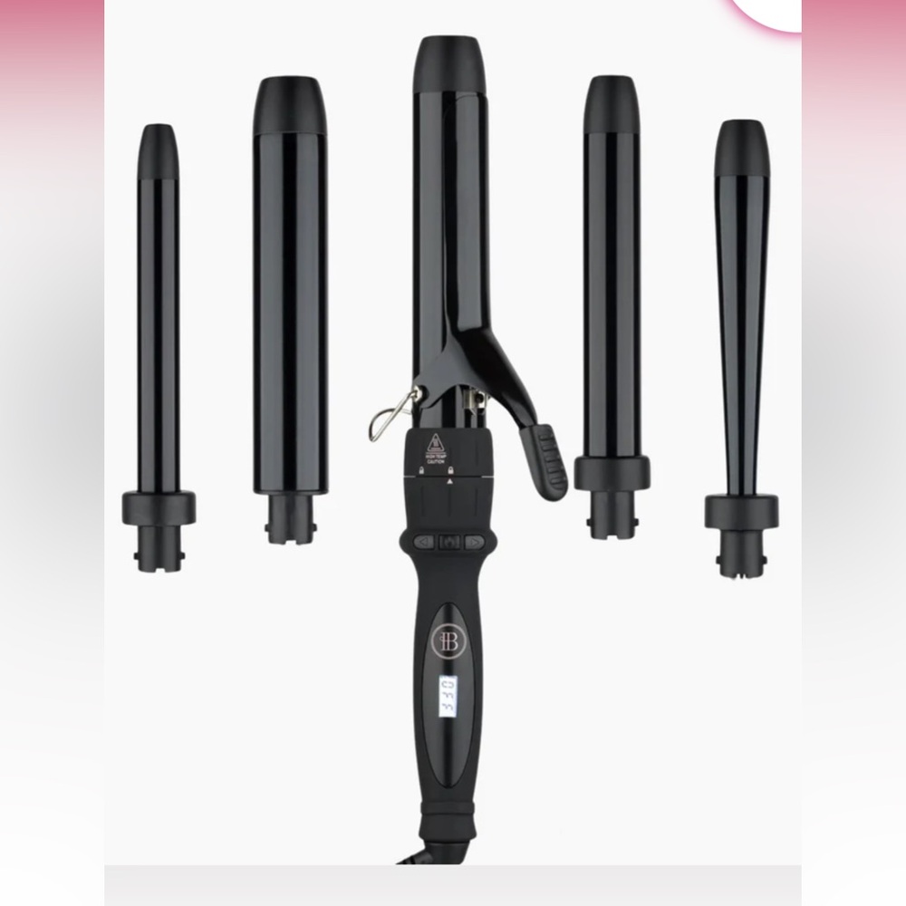 Black Hair Styling Tool Set
